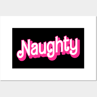 Naughty Christmas Matching Couples Ugly Christmas Naughty Posters and Art